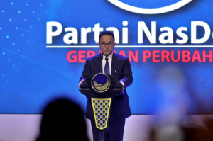 Anies Baswedan Semringah Jadi Capres Partai Nasdem dan Sudah Hapal Mars Nasdem