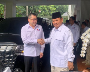 Prabowo Subianto Ajak Hary Tanoe Gabung Koalisi Besar di Pilpres 2024