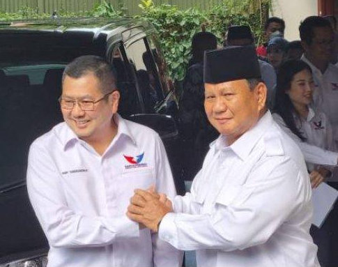 Prabowo Subianto Ajak Hary Tanoe Gabung Koalisi Besar di Pilpres 2024