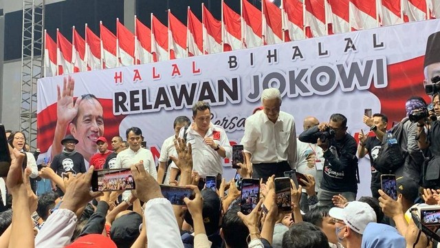 Ganjar Pranowo Didukung Mayoritas Relawan Jokowi Pada Pilpres 2024