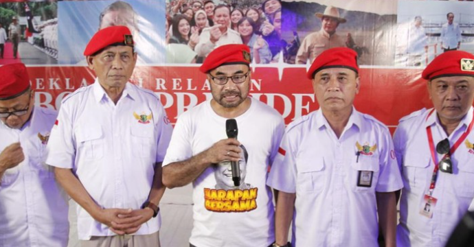 Relawan Rajawali 08 Dukung Prabowo Subianto Capres 2024
